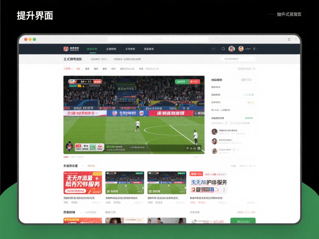 英超直播_英超直播在线直播免费_英超视频在线观看无插件| 提升界面简洁度
插件式直播页面往往夹带